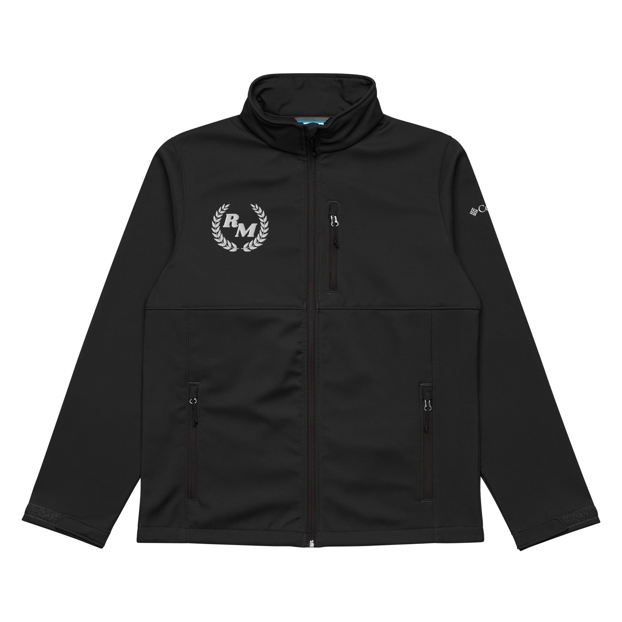 RM Laurels Logo Columbia Soft Shell Embroidered Jacket – Revival